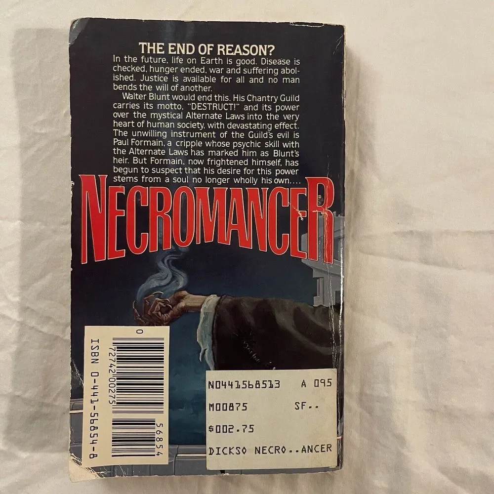 Necromancer the Dawn of the Dorsal Era! by Gordon R. Dickson (1981,‎ Paperback)